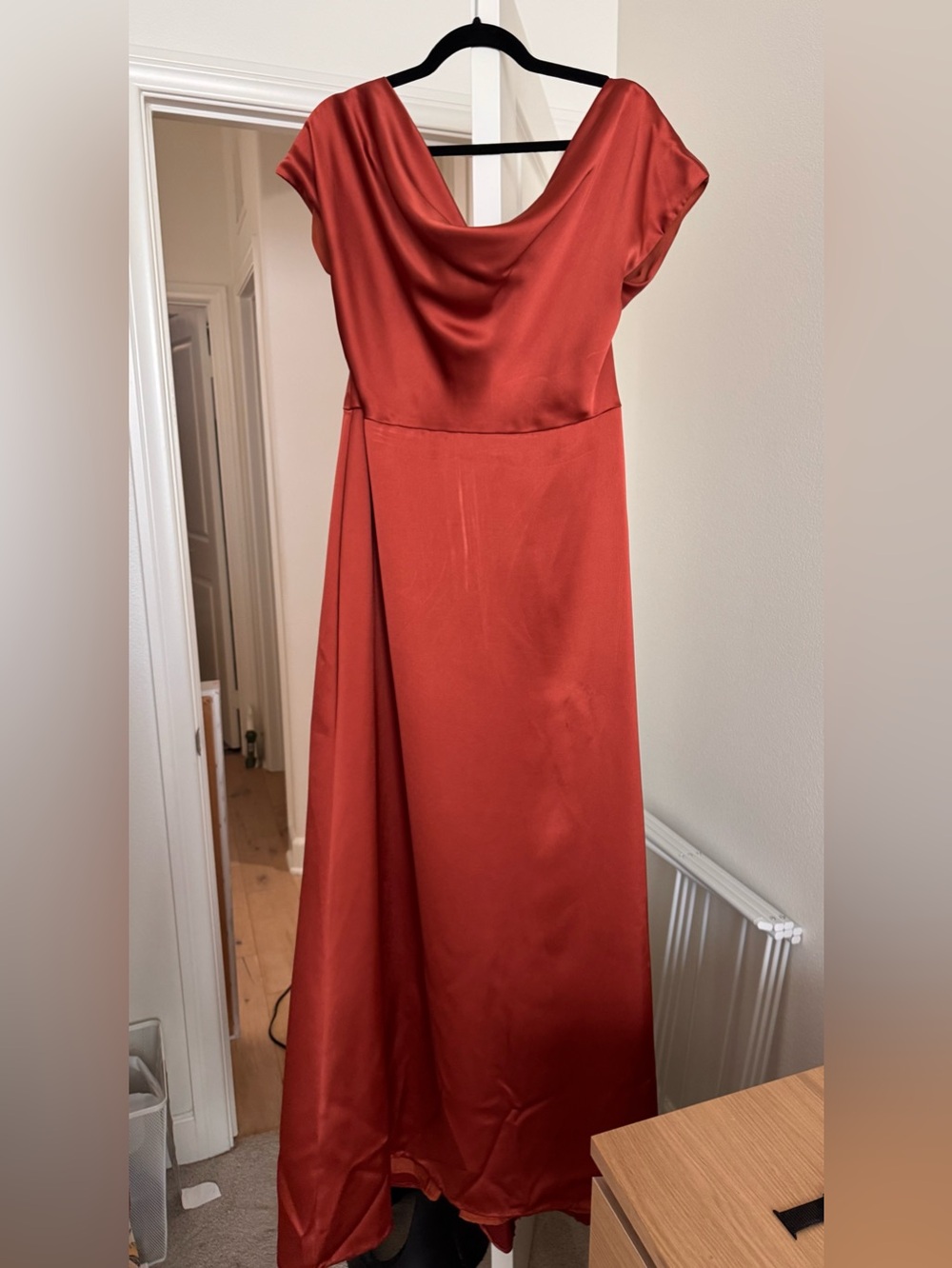 Amsale Marie Bridesmaid Dress in Copper Size 14